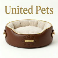 a plush pet bed